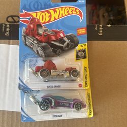 HOT WHEELS SPEED DRIVER & TOOLIGAN