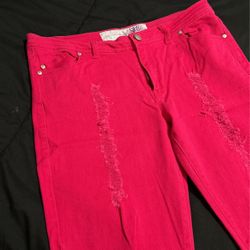 NEW, Size 13 Red Jeans