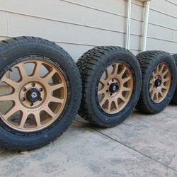 Satin Bronze/Black 20X9 Gear Offroad Rims *6X5.5* 285 50 20 All Terrain Tires