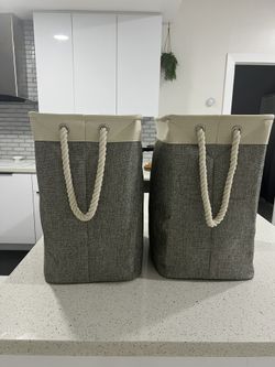 2 basket Laundry , clothes Storage . 2 Cesta Para Ropa 