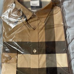 Burberry Long Sleeve Shirt (large) 