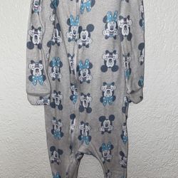 Disney Baby // Mickey Mouse Onsie Sleeper || 12M