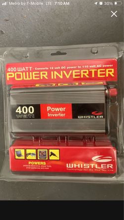 Whistler 400 Watt Power Inverter