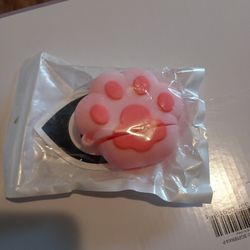 Brand New Pink Paw AirPod Case 