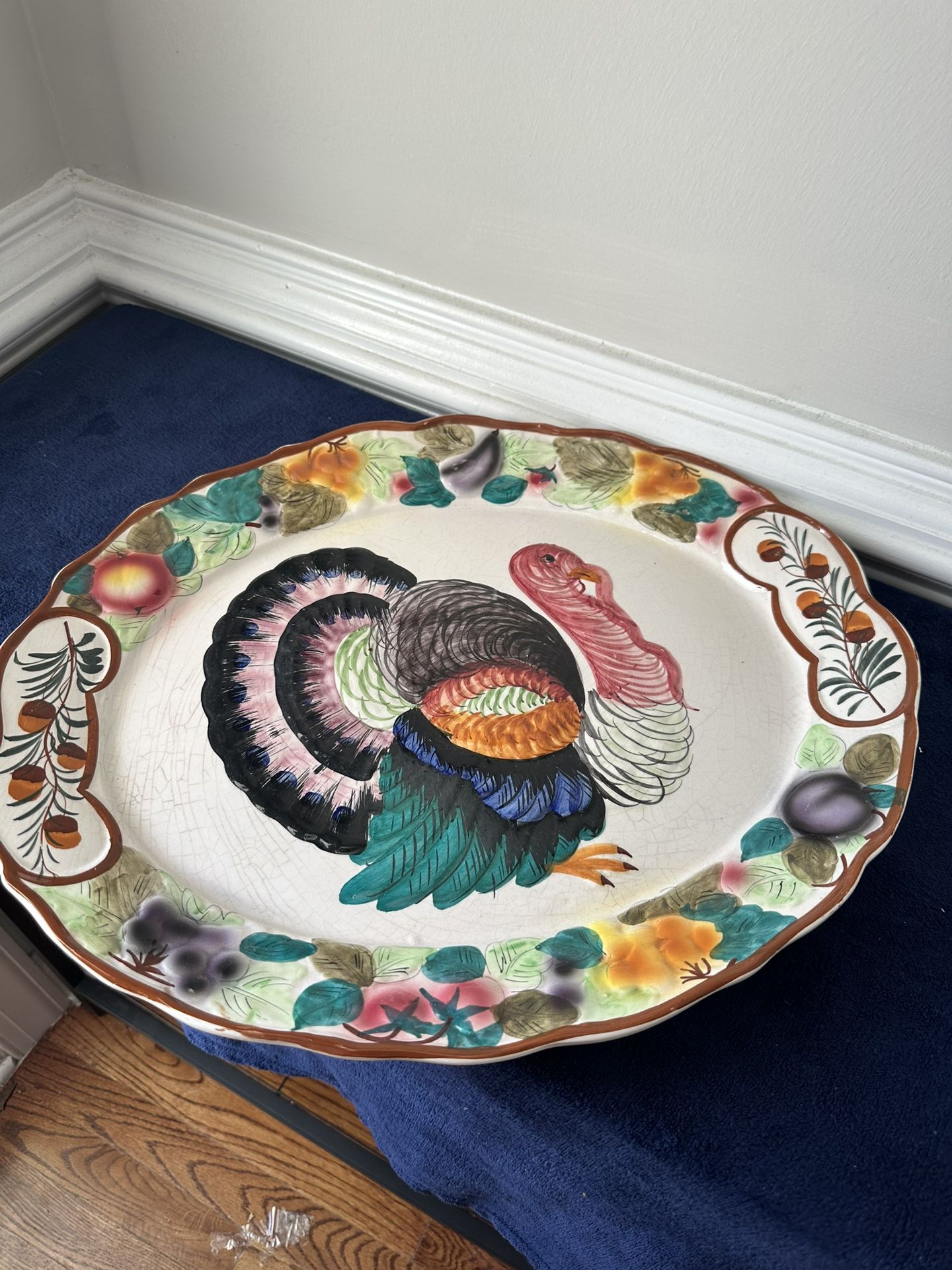 Thanksgiving Hand Painted In Italy