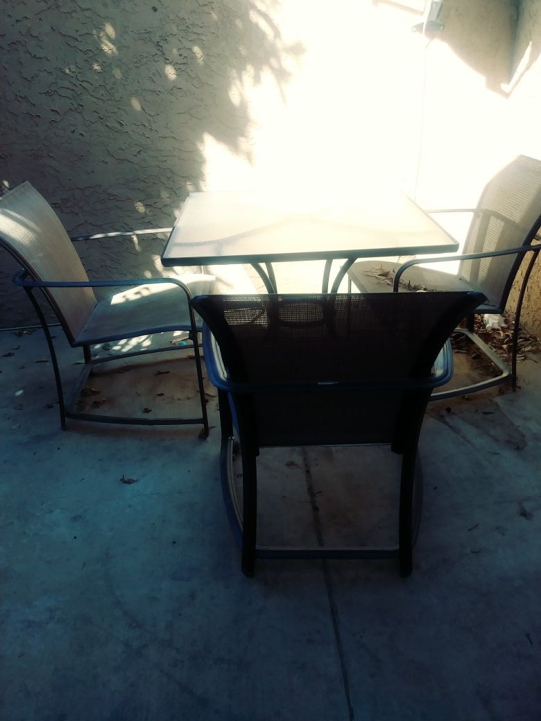 Patio set
