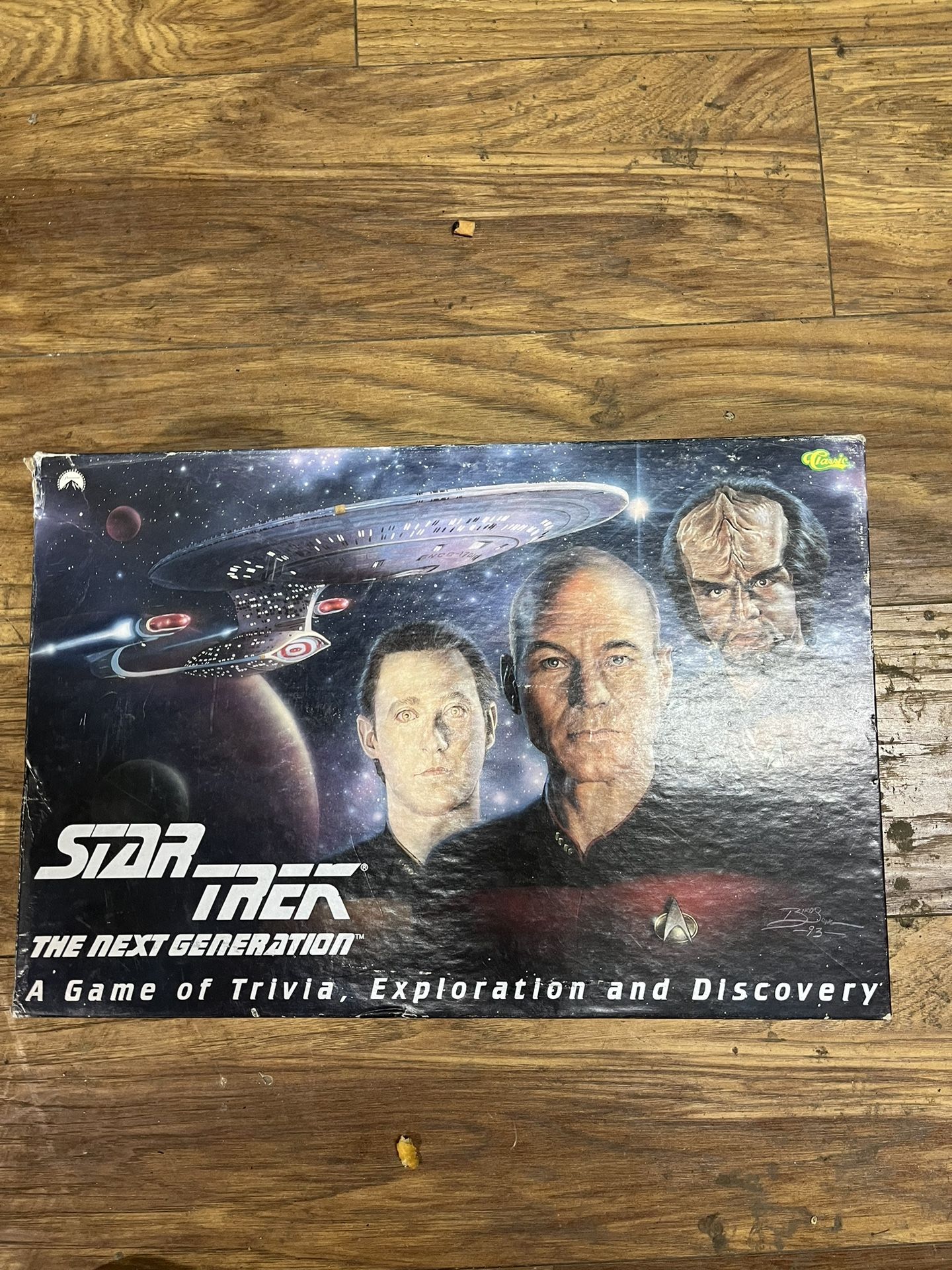 Star Trek Game Board 