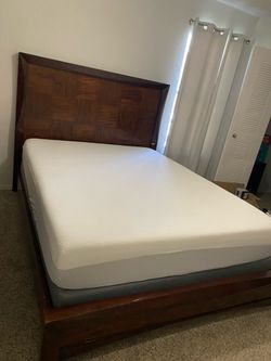 Solid Wood Dresser and Queen Bed Set
