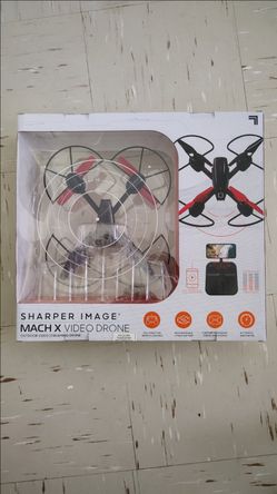 Sharper Image Mach X Video Drone