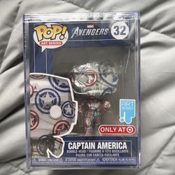 Captain America Art Series Funko Pop