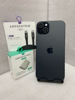 Apple iPhone 15 Plus Black 128GB Unlocked - Potranco Rd