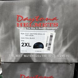 DOT Daytona Skull Cap W/O Visor2XL