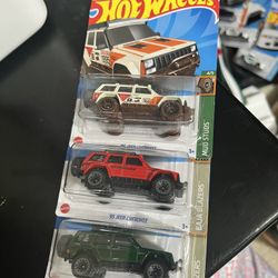 Hot Wheels Jeeps