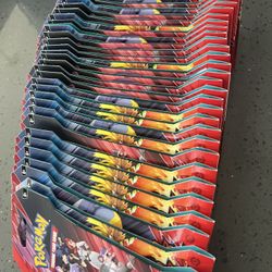 Pokemon Destin Rivals Sleeves Lot Of 35/ Trade OP
