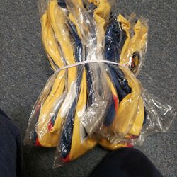 Soccer Jersey And Short 8 Set  YL Yellow/Navy 