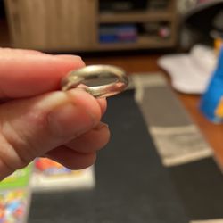 10k White Gold Ring