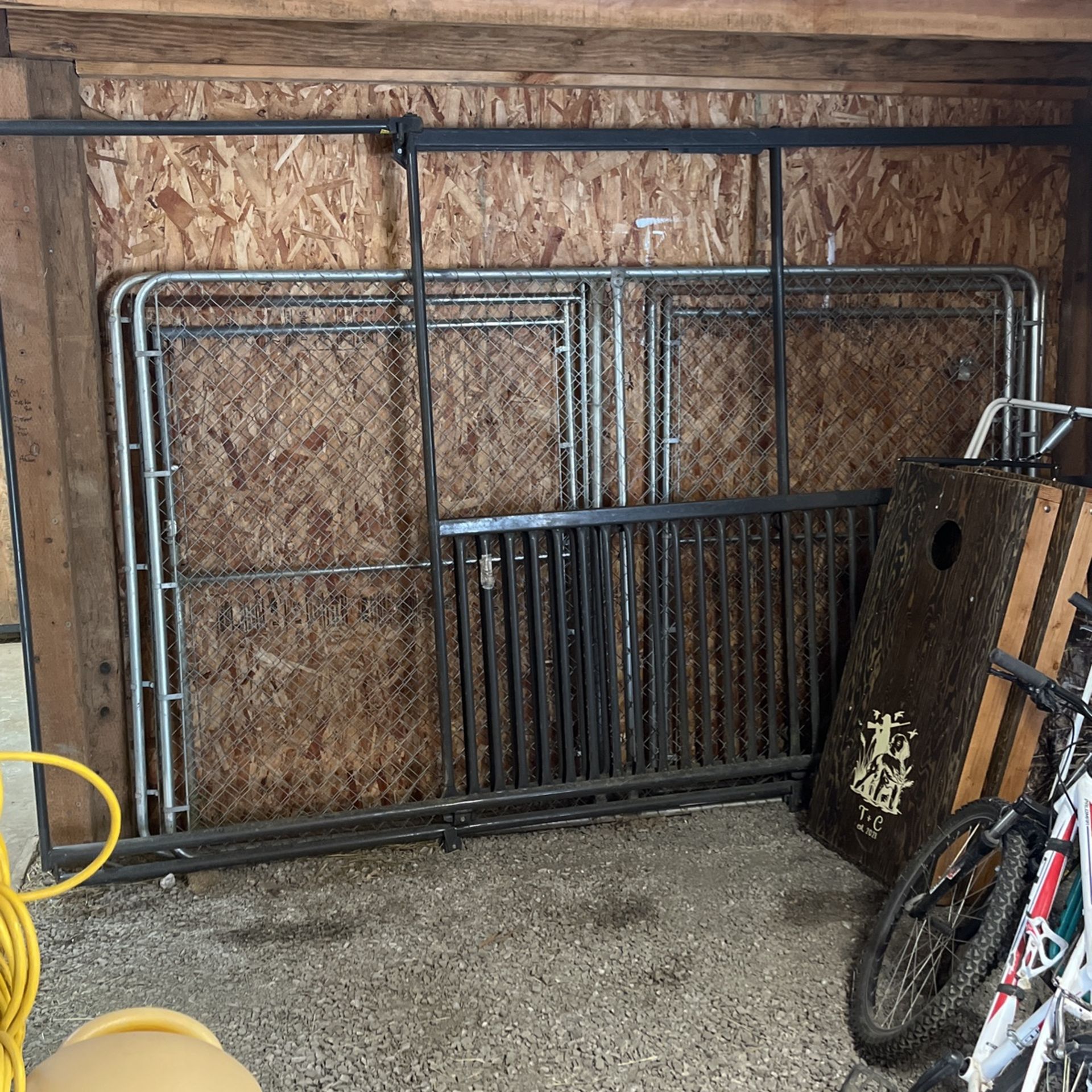 Horse Stall Sliding Gate Frame