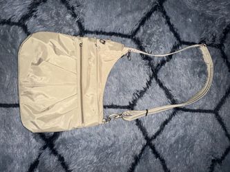 Travelon Beige Nylon Shoulder Bag