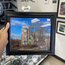 Framed Street Art Graffiti Photography Print