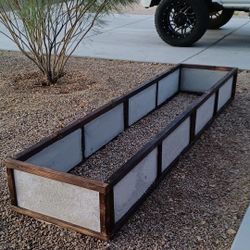 Concrete Raised Garden Planter 