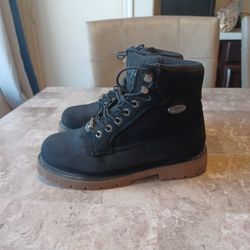 Lugz Women's Brown Work Steel Toe Boots Size 9.5 Shoes 