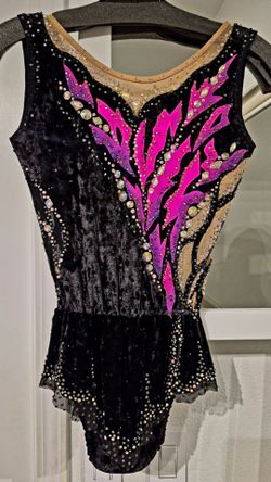💎 Sparkling Rhythmic Gymnastics Leotard – Competition Ready, Level 4–7