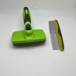 Pet Grooming Brush & Comb Set