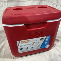 Red Coleman Cooler
