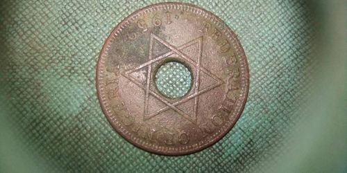 One Penny 1959 NIGERIAN Coin