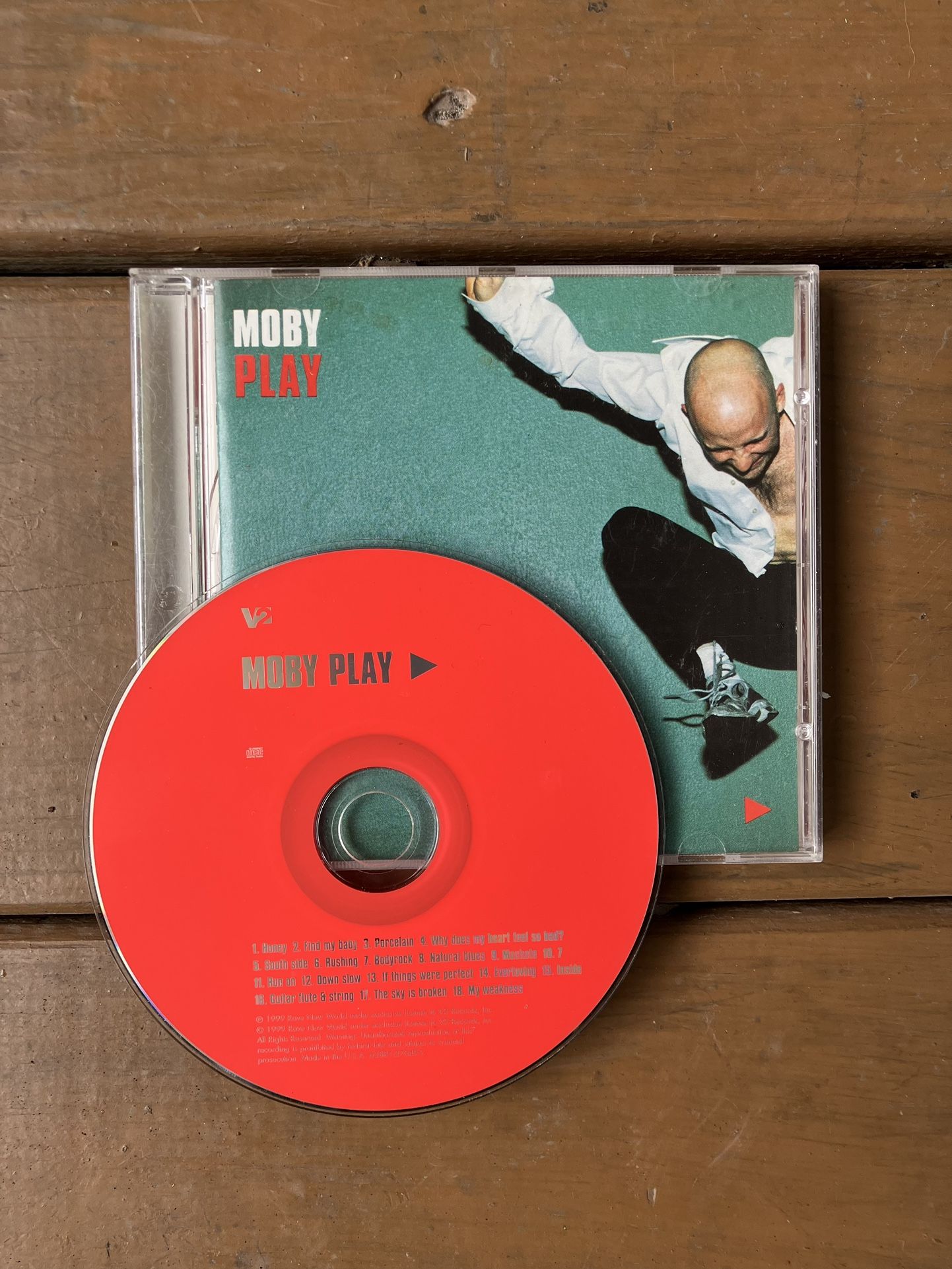 Moby - Play CD With 12 Page Booklet - Excellent Condition