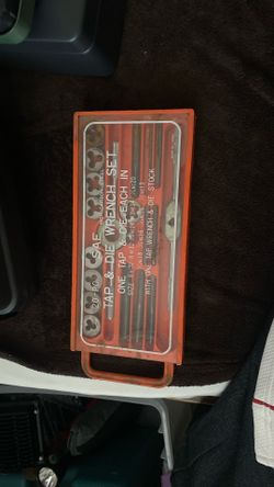 Tap And Die Wrench Set