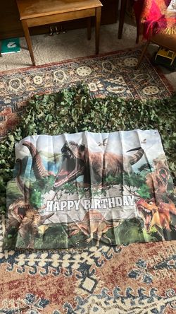 Dino Bday decor