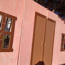 Fachada mexicana para escenario