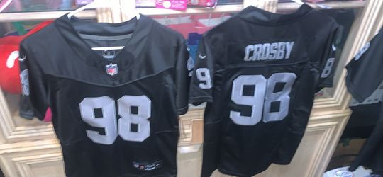 2 one medium and one small Nike NFL Raiders Maxx Crosby #98 Jersey