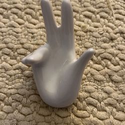 Glossy Ceramic Hand Ring/Ocarina/Chopstick Holders (4)