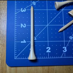 400 Count Bag 3 1/4” Inch Premium Natural Golf Tees Bulk for Golfing