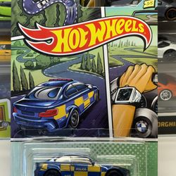 🇩🇪 HOT WHEELS 2019 - Blue Police 2016 BMW M2 - Walmart Exclusive 3/5 - 1:64