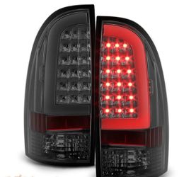 05-15 Toyota Tacoma Smoke LED Bar Tail Lights