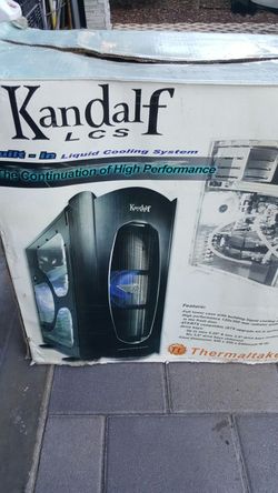 Brand new gaming liquid cooled Thermaltake tower