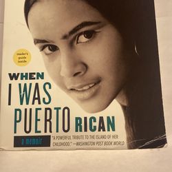 When I Was Puertorrican - Esmeralda Santiago 