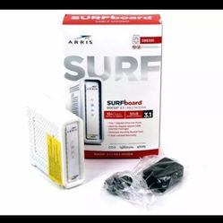 ARRIS SURFboard SB8200 DOCSIS 3.1 white Cable Modem computer Internet gaming