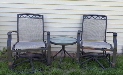Rocking & Rotating Patio Set