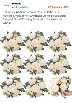 NEW Flower Arrangements Fake Flowers