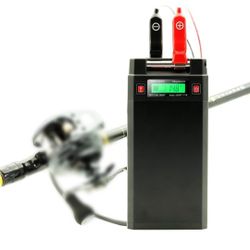Electric Reel Battery. 14.8V 20000 mAh. Stable Power Output. Aluminum Alloy Rust-Proof Casing. Compatible with Daiwa and Shimano Electric Fishing Reel