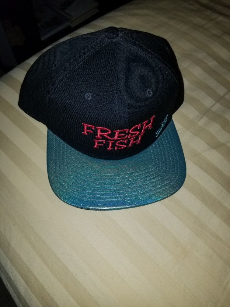 Gone fishing snapback for the foamposites