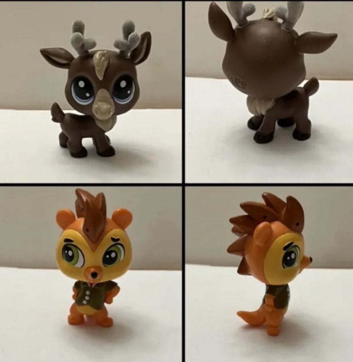 Littlest Pet Shop LPS Mommy Caribooney Reindeer 1-159 Hedgehog #4102