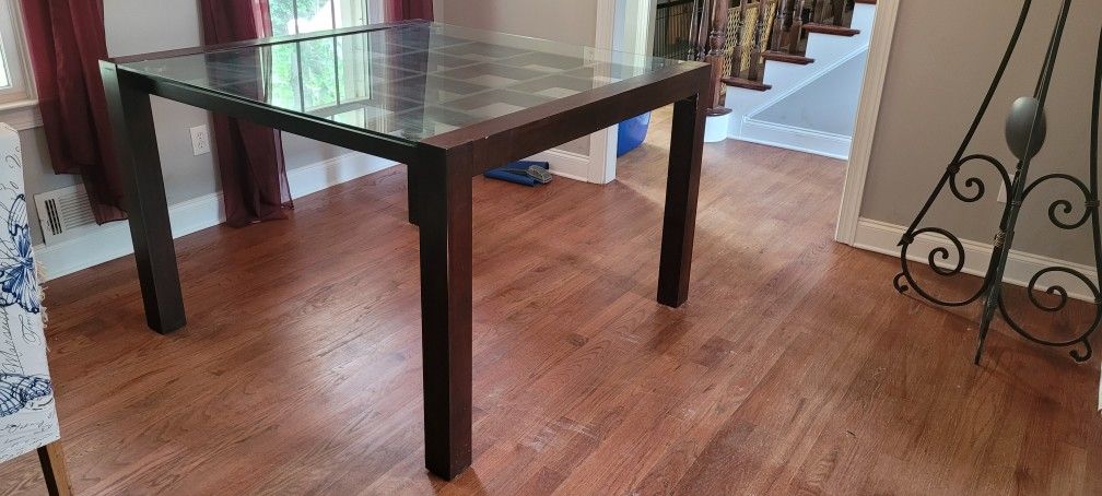 Glass Dining Table