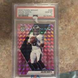 Jalen hurts rookie card