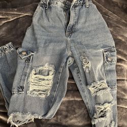 Fashion Move Cargo Jeans Jogger