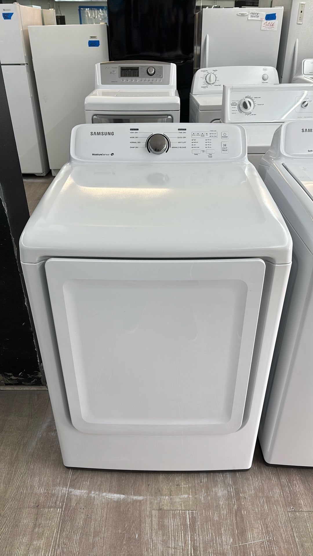 Samsung Dryer With MoistureSensor